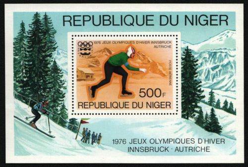 Niger 1976 - Mi-Nr. Block 12 ** - MNH - Olympia Innsbruck