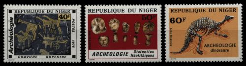 Niger 1976 - Mi-Nr. 552-554 ** - MNH - Archäologie
