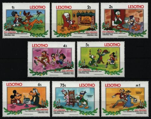 Lesotho 1983 - Mi-Nr. 433-440 ** - MNH - Walt Disney