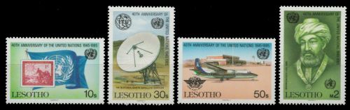Lesotho 1985 - Mi-Nr. 536-539 ** - MNH - UNO