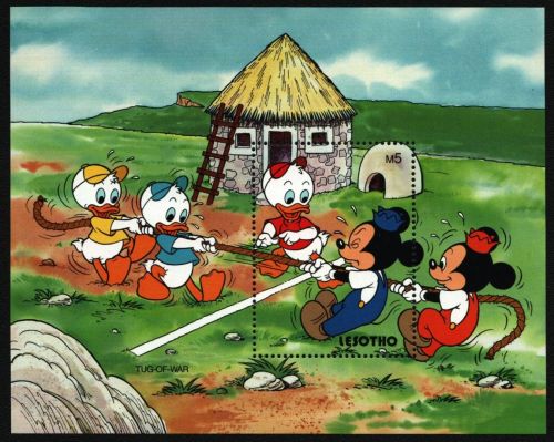 Lesotho 1991 - Mi-Nr. Block 85 ** - MNH - Walt Disney