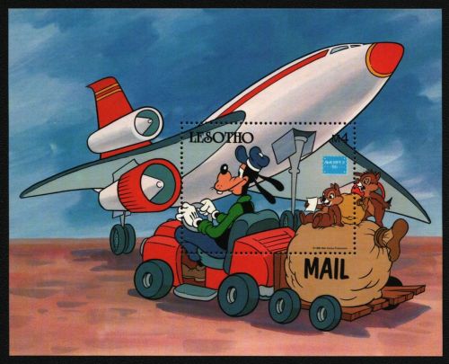 Lesotho 1986 - Mi-Nr. Block 35 ** - MNH - Walt Disney