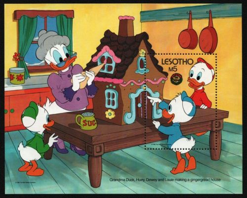 Lesotho 1986 - Mi-Nr. Block 38 ** - MNH - Walt Disney