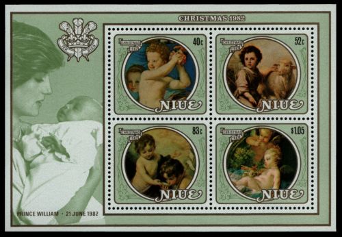 Niue 1982 - Mi-Nr. Block 59 ** - MNH - Geburt Prinz William