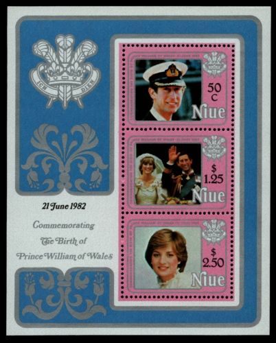 Niue 1982 - Mi-Nr. Block 58 ** - MNH - Geburt Prinz William