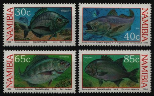 Namibia 1994 - Mi-Nr. 764-767 ** - MNH - Fische / Fish