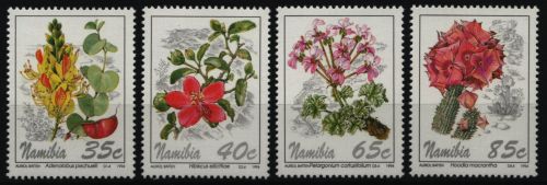 Namibia 1994 - Mi-Nr. 772-775 ** - MNH - Blumen / Flowers