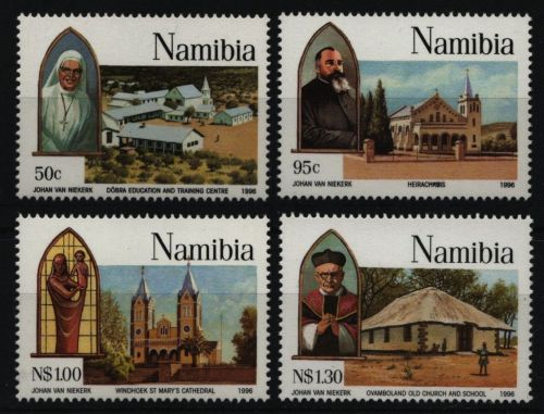 Namibia 1996 - Mi-Nr. 808-811 ** - MNH - Katholische Mission