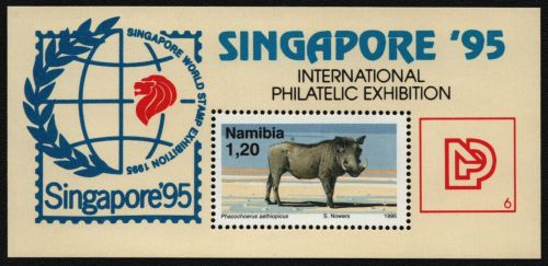Namibia 1995 - Mi-Nr. Block 23 ** - MNH - Wildtiere / Wild animals