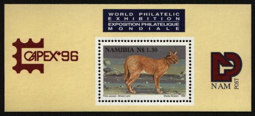 Namibia 1996 - Mi-Nr. Block 24 ** - MNH - Wildtiere / Wild animals