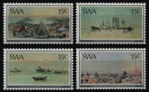 Südwestafrika 1975 - Mi-Nr. 409-412 ** - MNH - Schiffe / Ships