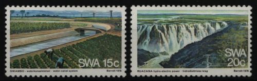 Südwestafrika 1976 - Mi-Nr. 425-426 ** - MNH - Energieversorgung