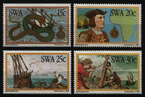 Südwestafrika 1982 - Mi-Nr. 520-523 ** - MNH - Schiffe / Ships
