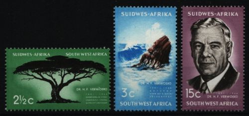 Südwestafrika 1967 - Mi-Nr. 329-331 ** - MNH - Hendrik F. Verwoerd