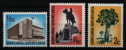 Südwestafrika 1971 - Mi-Nr. 360-362 ** - MNH - Freimarken / Definitives