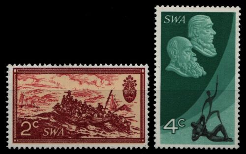 Südwestafrika 1971 - Mi-Nr. 365-366 ** - MNH - 10 Jahre Republik Südafrika