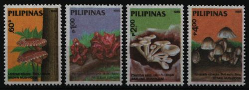 Philippinen 1988 - Mi-Nr. 1880-1883 ** - MNH - Pilze / Mushrooms