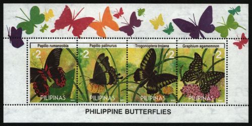 Philippinen 1993 - Mi-Nr. Block 57 ** - MNH - Schmetterlinge / Butterflies