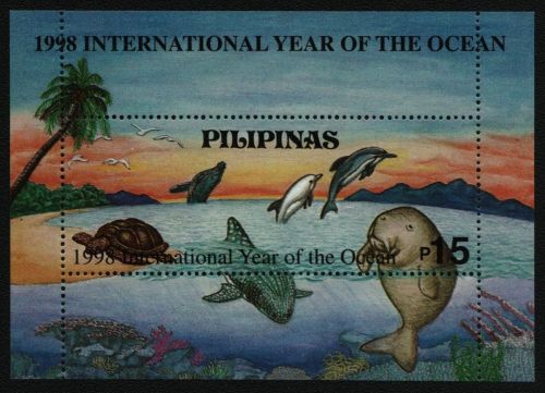 Philippinen 1998 - Mi-Nr. Block 125 ** - MNH - Meerestiere / Marine life