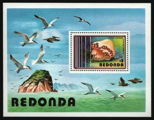 Redonda 1980 - Mi-Nr. Block 6 ** - MNH - Meerestiere / Marine life