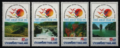 Thailand 1992 - Mi-Nr. 1504-1507 ** - MNH - Tourismusjahr