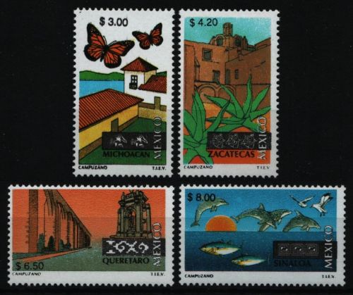 Mexiko 2001 - Mi-Nr. 2914-2917 ** - MNH - Tourismus
