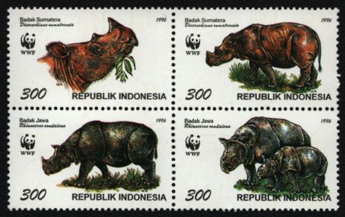 Indonesien 1996 - Mi-Nr. 1648-1651 ** - MNH - Wildtiere / Wild animals