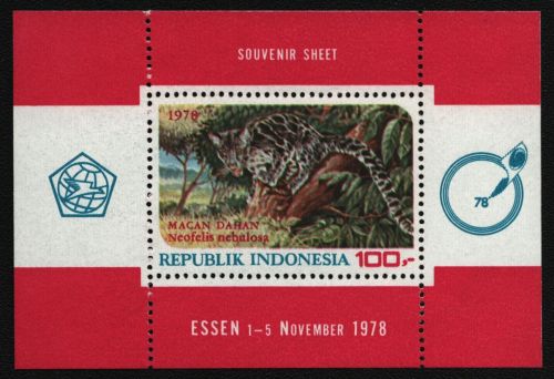 Indonesien 1978 - Mi-Nr. Block 26 ** - MNH - Wildtiere / Wild animals