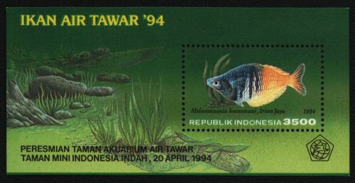 Indonesien 1994 - Mi-Nr. Block 93 ** - MNH - Fische / Fish