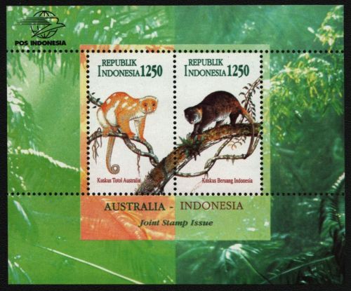 Indonesien 1996 - Mi-Nr. Block 108 ** - MNH - Wildtiere / Wild animals
