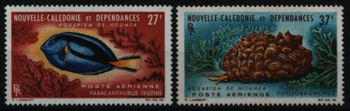 Neukaledonien 1964 - Mi-Nr. 408-409 ** - MNH - Meeresleben / Marine life