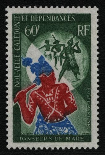 Neukaledonien 1968 - Mi-Nr. 462 ** - MNH - Volkstänze