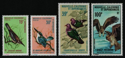 Neukaledonien 1970 - Mi-Nr. 480-483 ** - MNH - Vögel / Birds