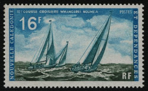 Neukaledonien 1971 - Mi-Nr. 500 ** - MNH - Segelboote / Sailing boats