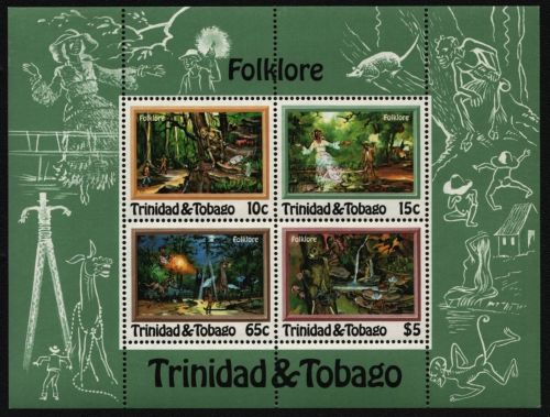 Trinidad & Tobago 1982 - Mi-Nr. Block 35 ** - MNH - Sagen