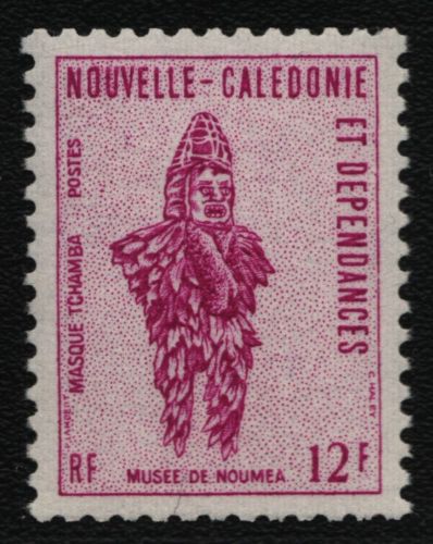 Neukaledonien 1973 - Mi-Nr. 530 ** - MNH - Masken / Masks