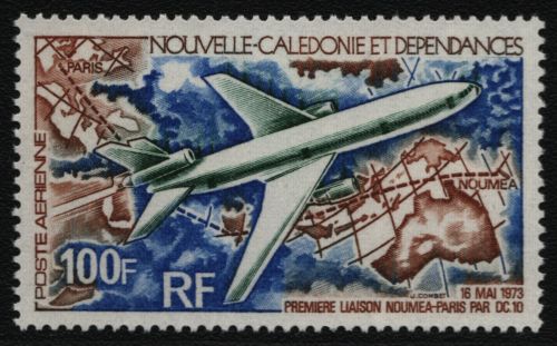 Neukaledonien 1973 - Mi-Nr. 537 ** - MNH - Flugzeuge / Airplanes