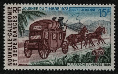 Neukaledonien 1973 - Mi-Nr. 542 ** - MNH - Tag der Briefmarke