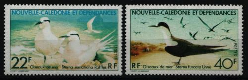 Neukaledonien 1978 - Mi-Nr. 606-607 ** - MNH - Vögel / Birds