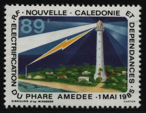 Neukaledonien 1985 - Mi-Nr. 767 ** - MNH - Leuchttürme / Lighthouses