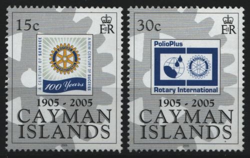 Kaiman-Inseln 2005 - Mi-Nr. 1000-1001 ** - MNH - Rotary
