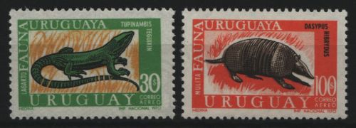 Uruguay 1970 - Mi-Nr. 1165-1166 ** - MNH - Wildtiere / Wild animals