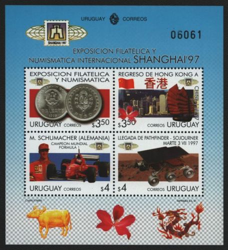 Uruguay 1997 - Mi-Nr. Block 81 ** - MNH - SHANGHAI '97