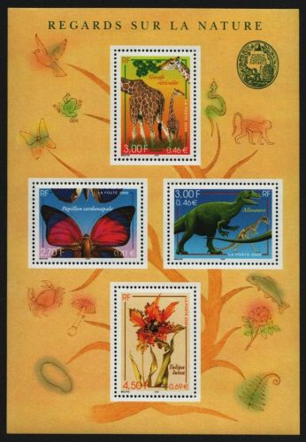 Frankreich 2000 - Mi-Nr. Block 23 ** - MNH - Schmetterlinge / Butterflies