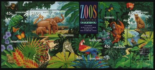 Australien 1994 - Mi-Nr. Block 17 I ** - MNH - "Sydney" - Wildtiere