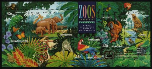 Australien 1994 - Mi-Nr. Block 17 IV ** - MNH - "Westaustralien" - Wildtiere