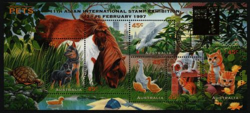 Australien 1996 - Mi-Nr. Block 23 VII ** - MNH - HONG KONG '97 - Bauernhoftiere