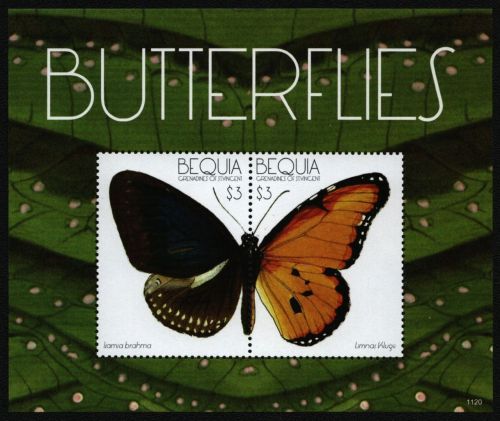 St. Vincent - Bequia 2011 - Mi-Nr. Block 68 ** - MNH - Schmetterlinge