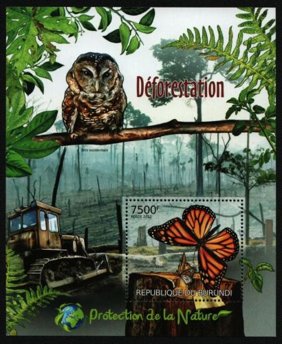 Burundi 2012 - Mi-Nr. Block 240 ** - MNH - Schmetterlinge / Butterflies