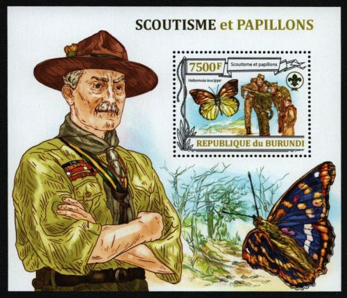 Burundi 2013 - Mi-Nr. Block 355 ** - MNH - Schmetterlinge / Butterflies